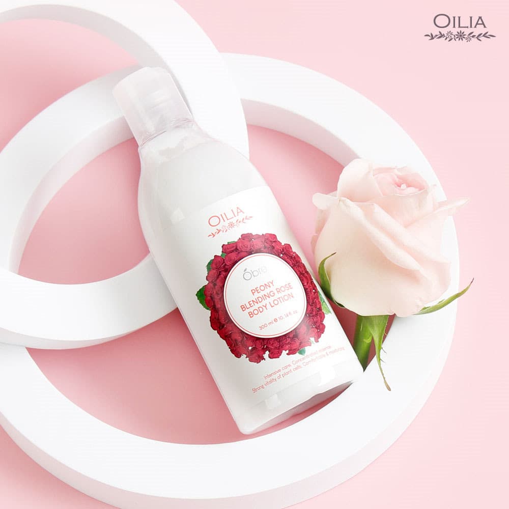 [오일리아] 피오니 블랜딩 로즈 바디로션 300ml