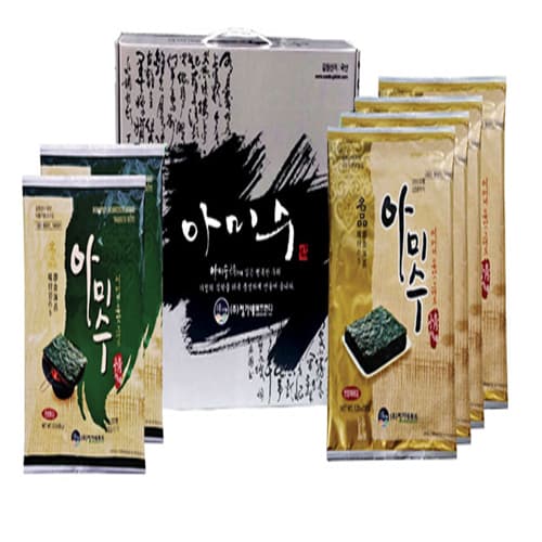탑셰프 청정완도미역40g4P 다시마50g4P(8종)