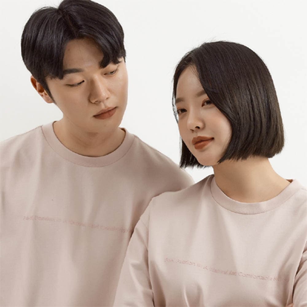 레터링 반팔티