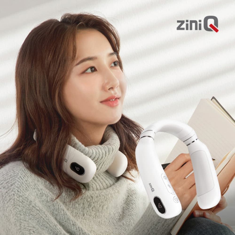 휴대용 무선 넥온열기 (목난로 보조배터리) ZQ-X90