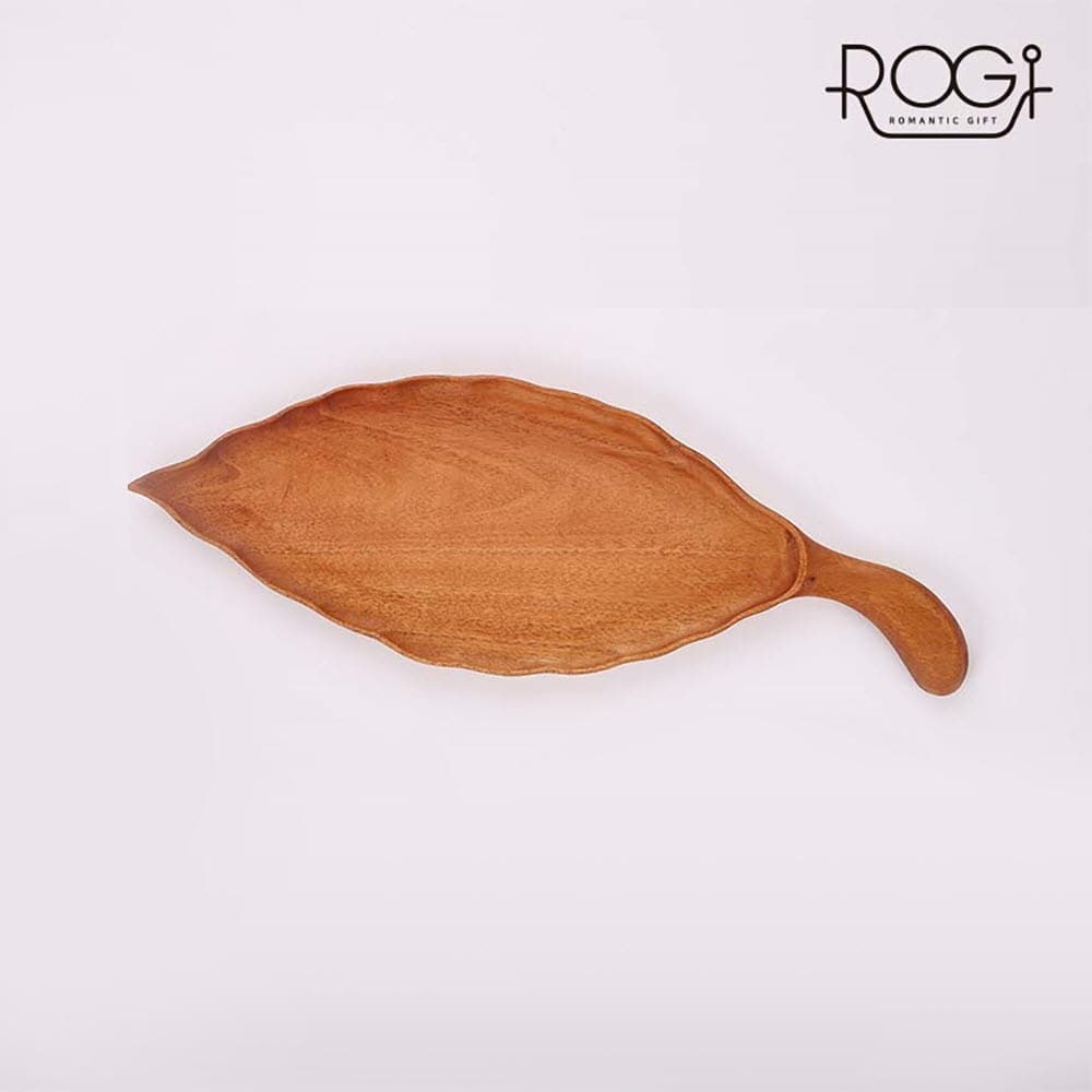 [ROGI] 로기 통원목 마호가니 리프 플레이트(L) 150x350x100mm