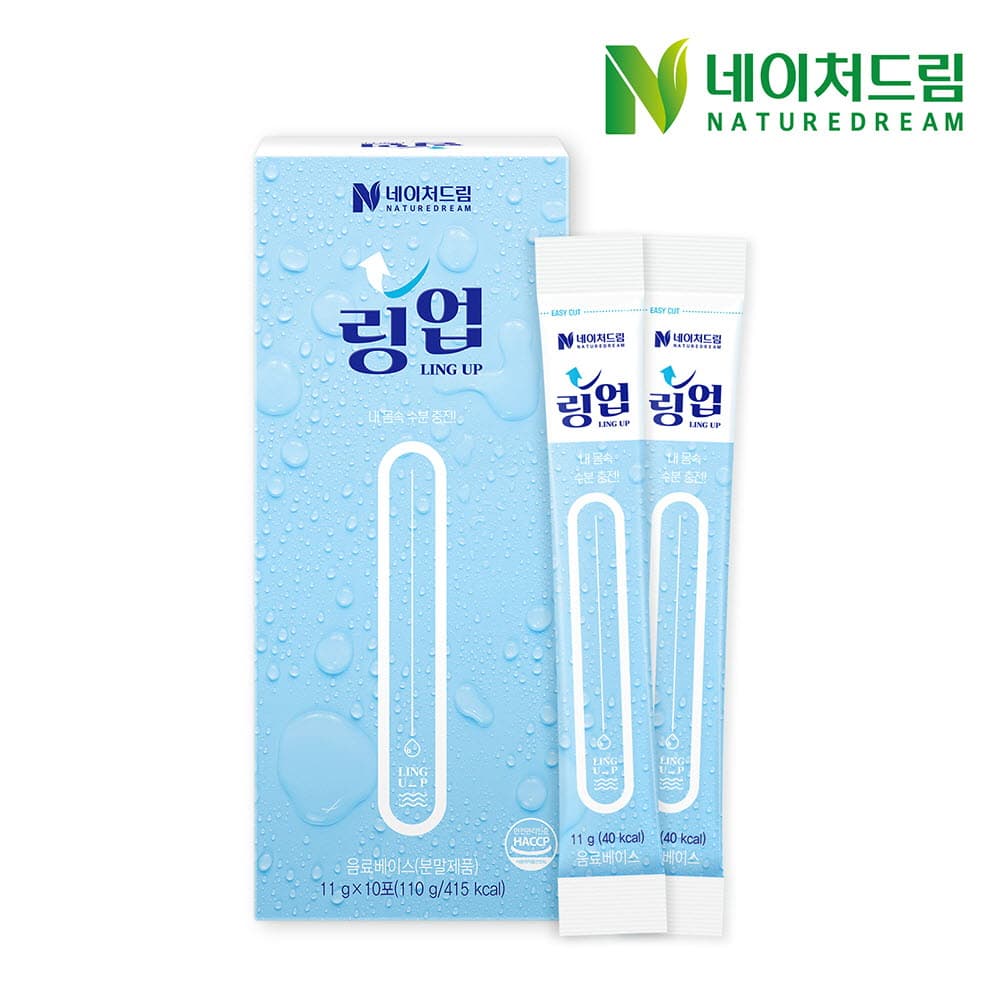 네이처드림 내몸 수분충전 링업 11g x 10포