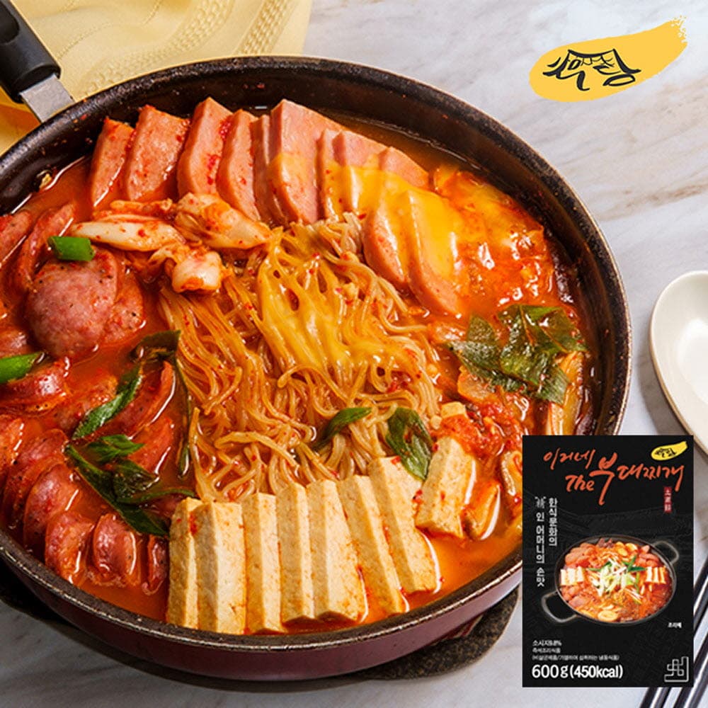 [유통기한할인]이거네 THE 부대찌개 600g/2024년10월26일까지