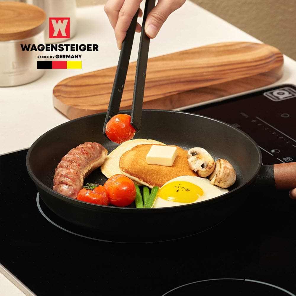 카셀 국내생산 블루 라이트 인덕션 (IH) 프라이팬 2종 C 세트(프라이팬24cm+ 궁중팬 24cm)