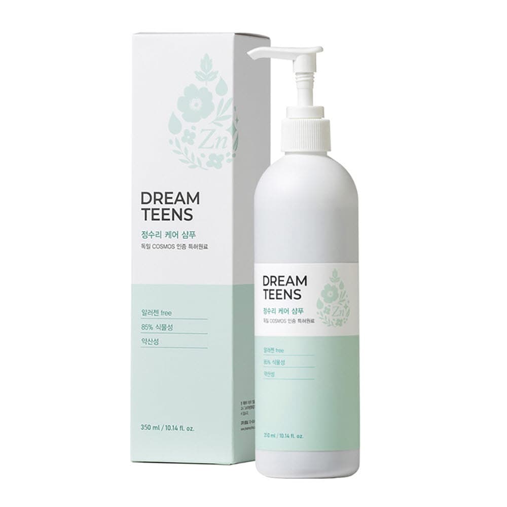 [글로벌푸른친구들] 드림틴즈 정수리냄새 제거 샴푸 350ml