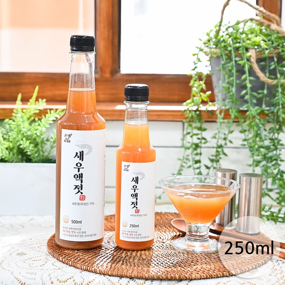 더젓갈 새우액젓 250ml