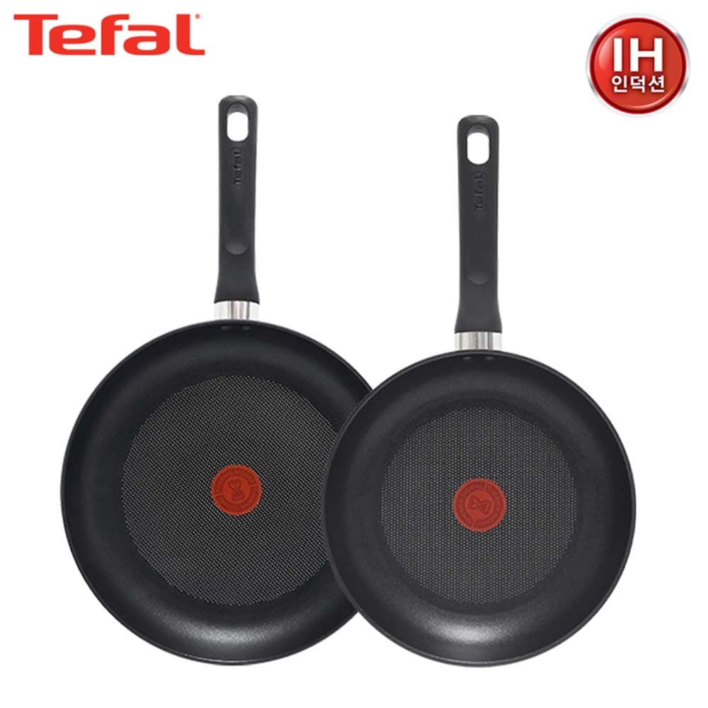 테팔 인덕션 델리커시 티타늄 프라이팬 24cm+28cm TFC-ID48