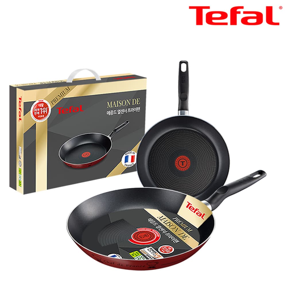 테팔 메종드 열센서 프리미엄 프라이팬 26cm+30cm CT1-MFP2630