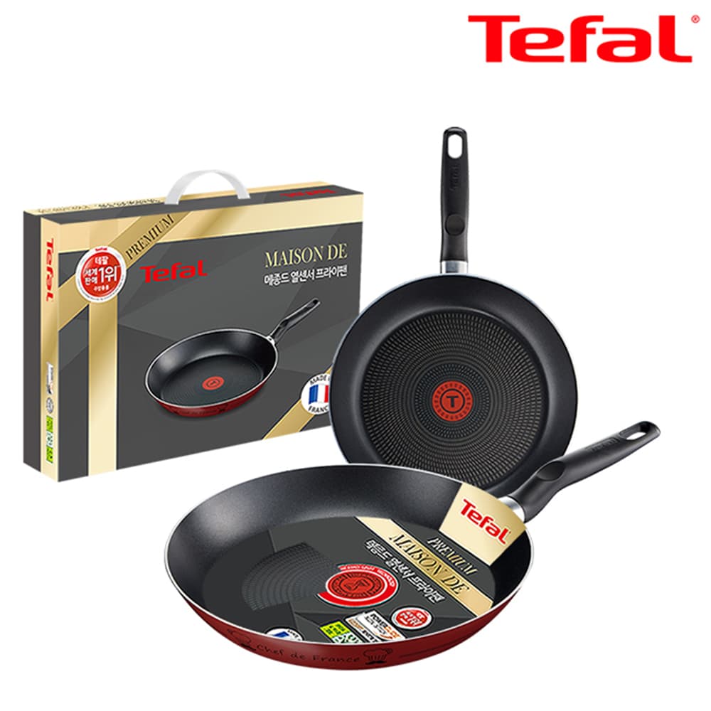테팔 메종드 열센서 프리미엄 프라이팬 28cm+30cm CT1-MFP2830
