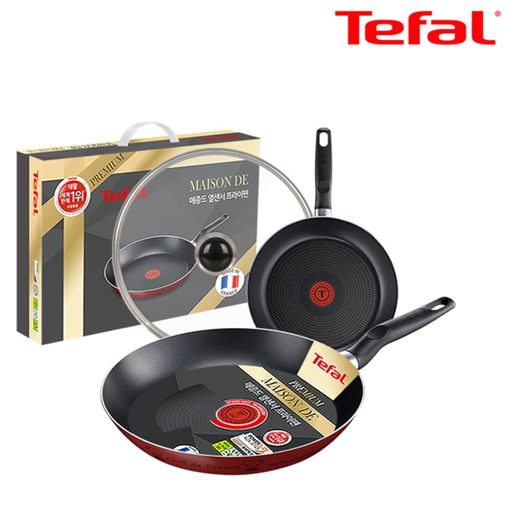 테팔 메종드 열센서 프리미엄 프라이팬 24cm+30cm+유리뚜껑 CT1-MFP2430G