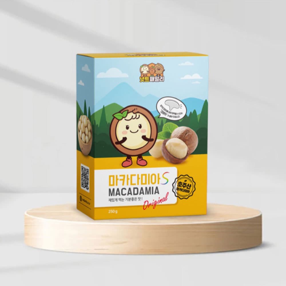 넛트패밀리 마카다미아S 250g