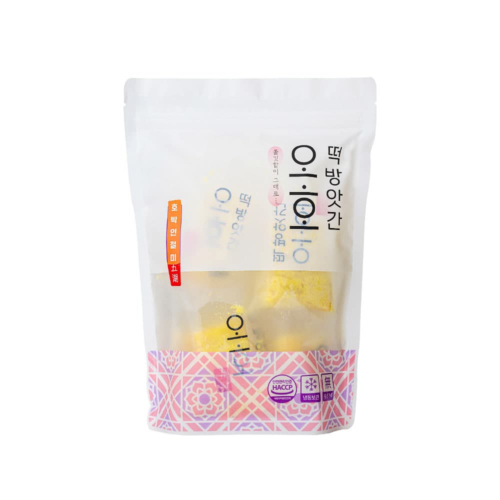 [오호떡집] 호박인절미 500g (50g*10개)