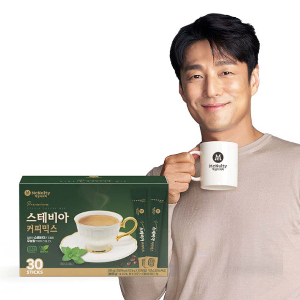 맥널티 스테비아 커피믹스 9.5g*30T