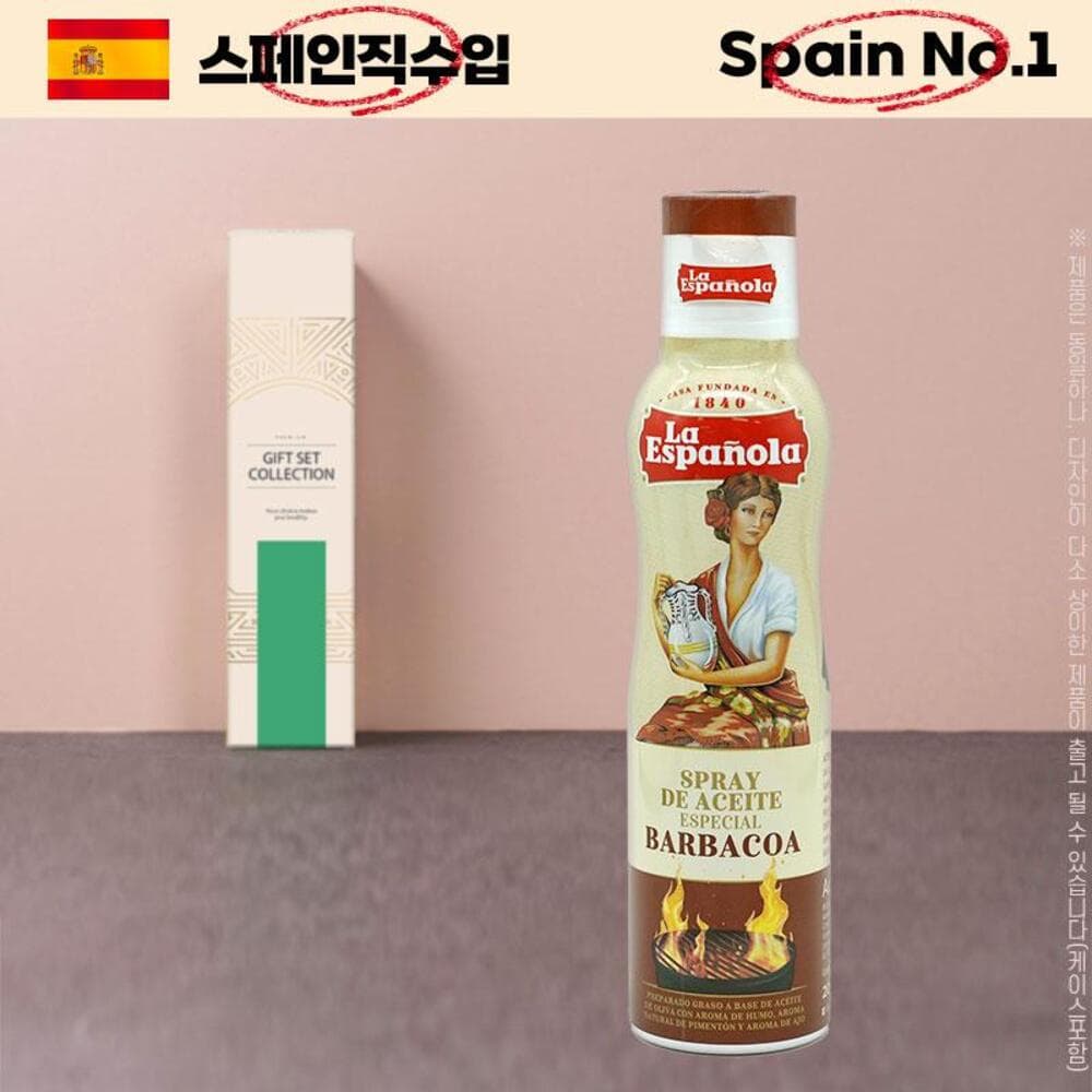 (스페인No.1)에스파뇰라 스프레이200ml(바베큐맛올리브유)1P