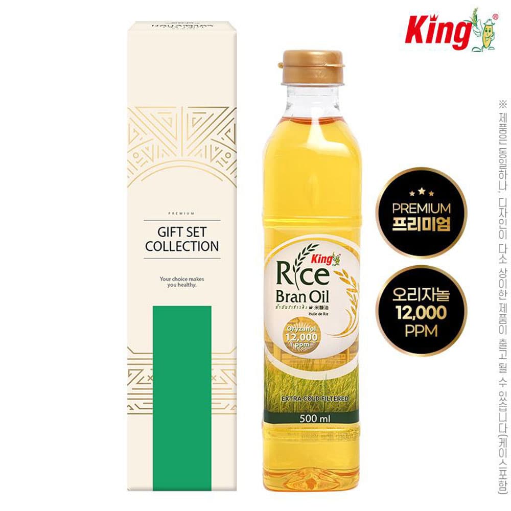 (세계No.1)킹 프리미엄현미유500ml 1P(12,000ppm)