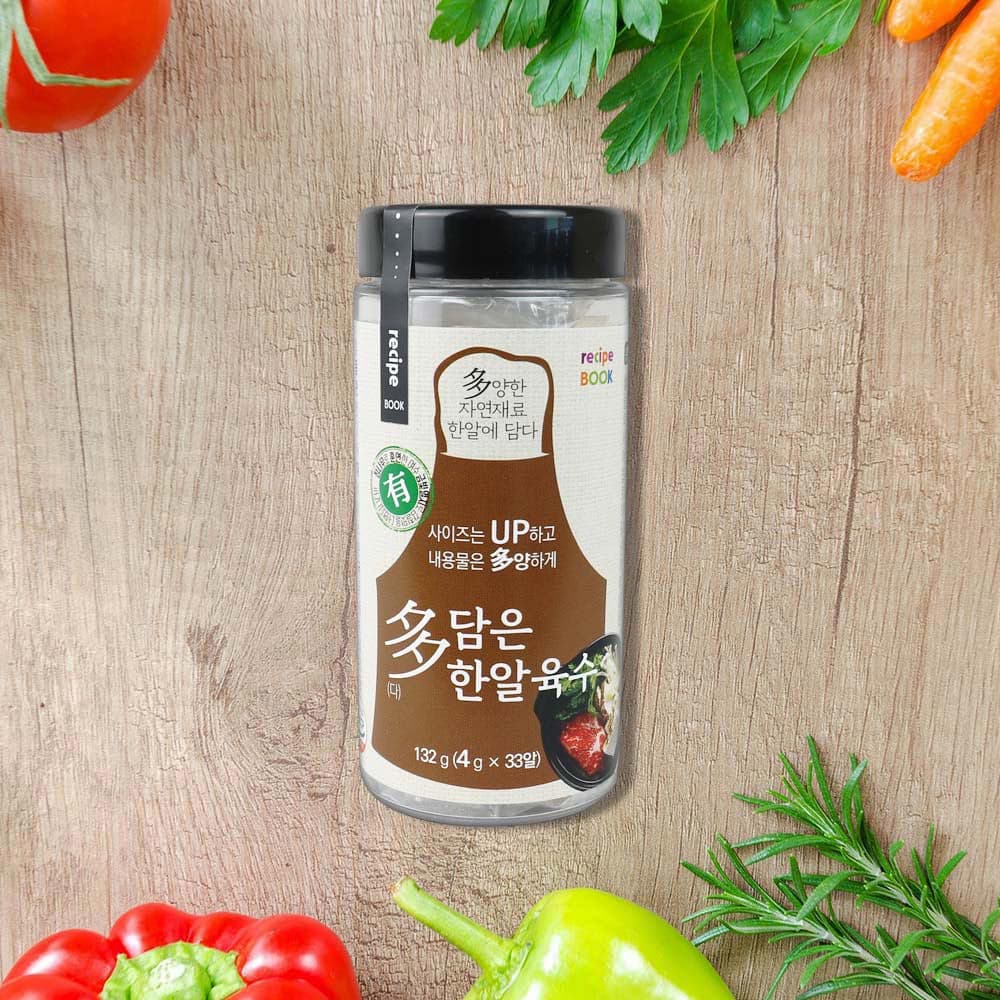 다담은 육수 1병 132g (4g x 33알)