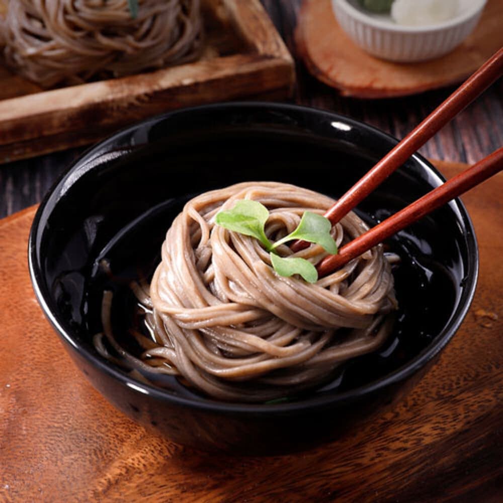 추억의 분식 시원한 메밀생면 500g x 2봉 + 소스6봉(총 6인분)