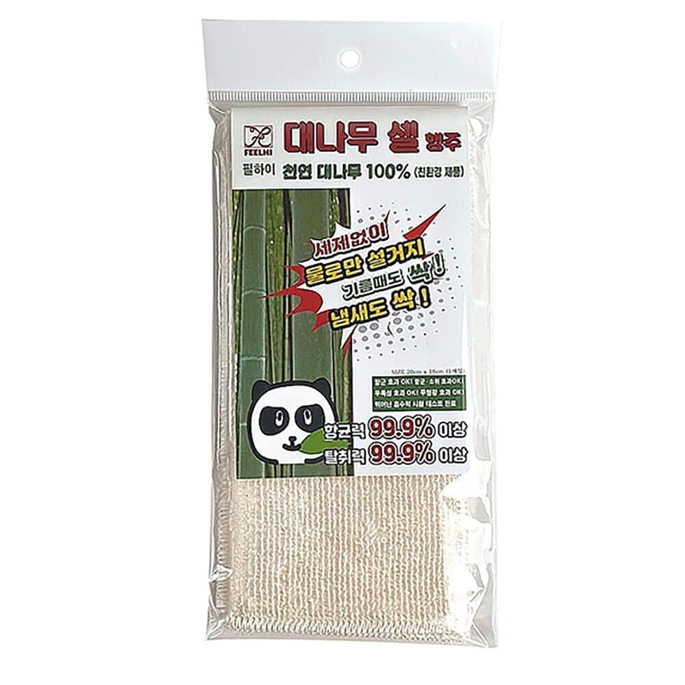 필하이 대나무셀 행주*3개/ 화이트