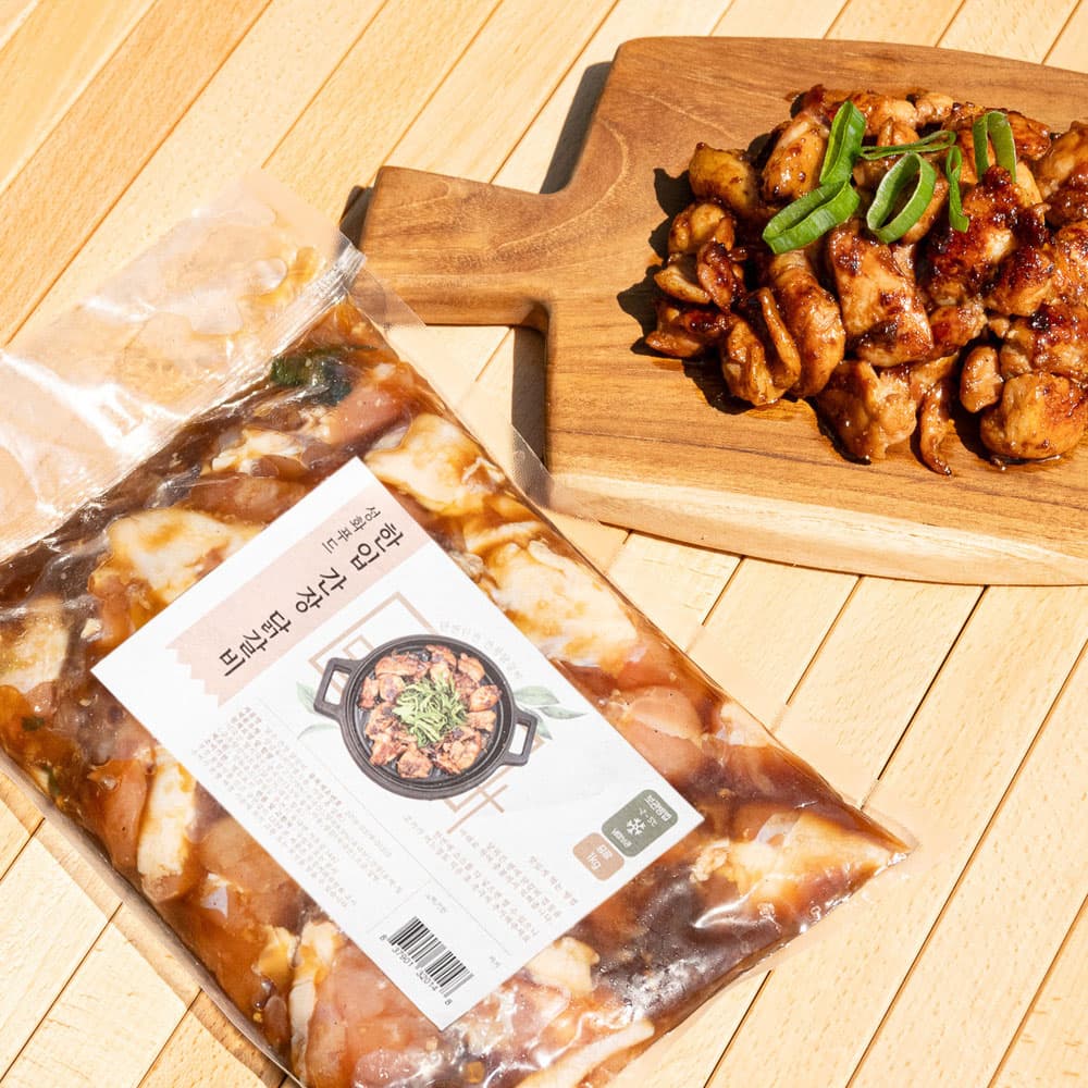 달수 한입간장닭갈비 1kg
