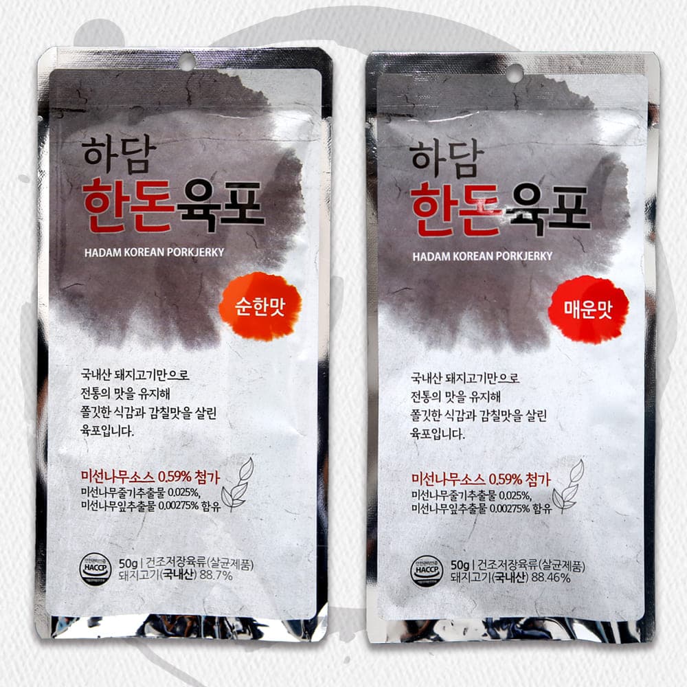 하담푸드 우리돼지 한돈 육포세트