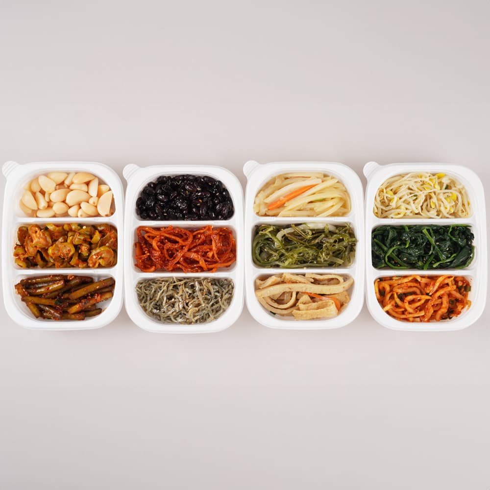 즉석반찬 도시락 실속 밑반찬 3구세트 맛깔세트
