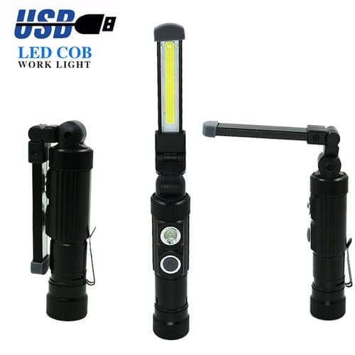 COB LED 충전식 작업등 자석 등산 낚시 랜턴 WY6844