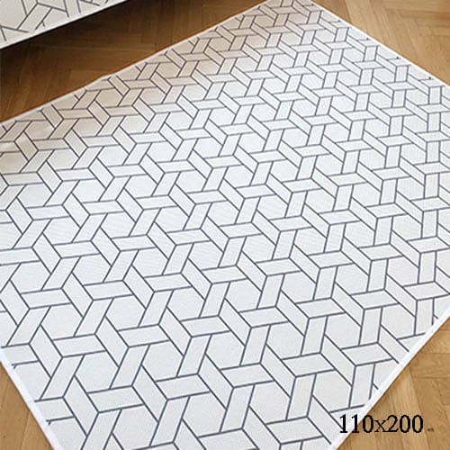 마르페이 헥사곤 화이트 3D매쉬매트 쿨매트 110*200
