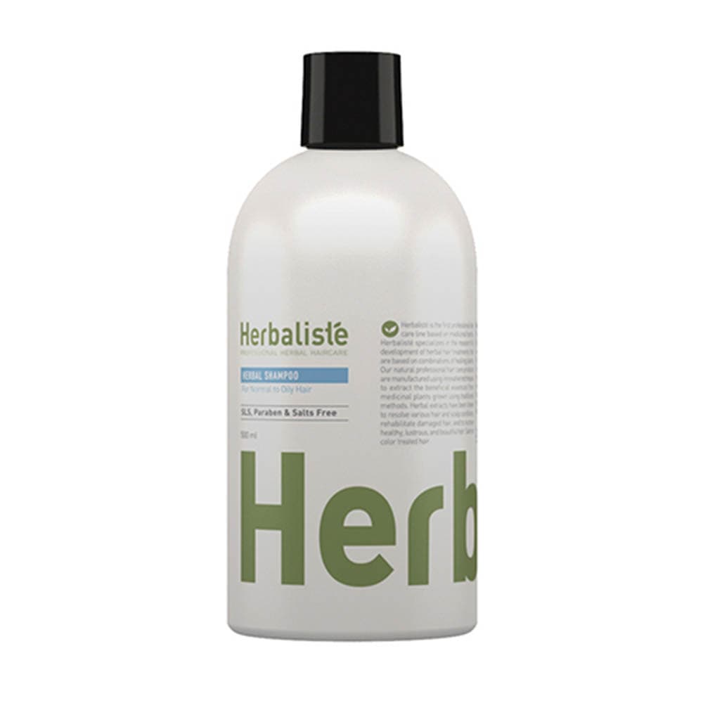 허벌리스테 노멀투 오일리 샴푸 500ml / 지성 & 일반 모발용