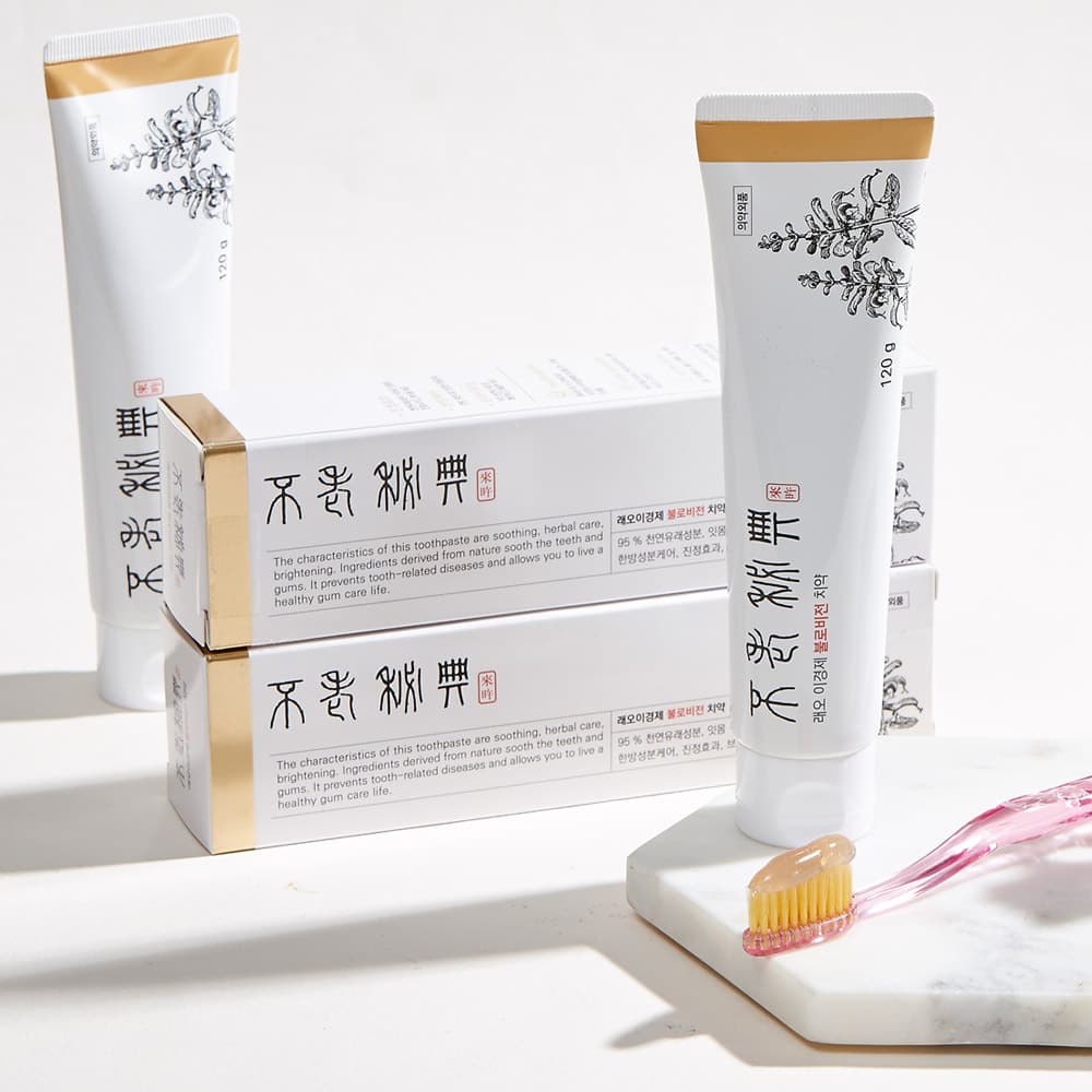 래오 이경제 불로비전 치약(120g*10개-1세트)