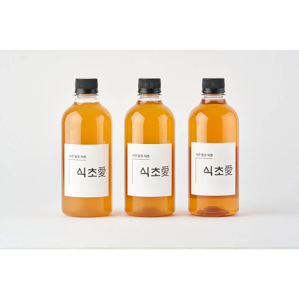 식초애 전통 자연 발효 마시는 과일 식초 비니거 500ml