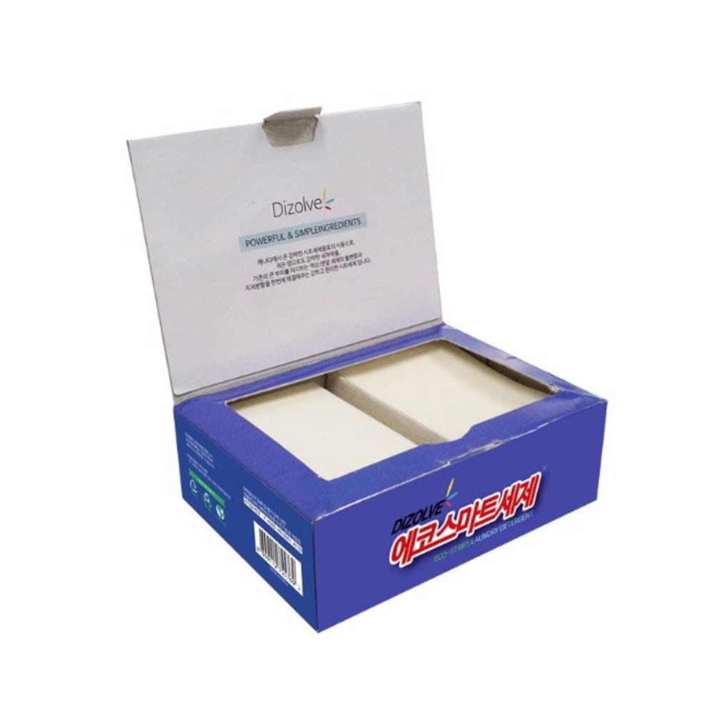 디졸브 세탁세제 박스형 린넨향 100P R-7095