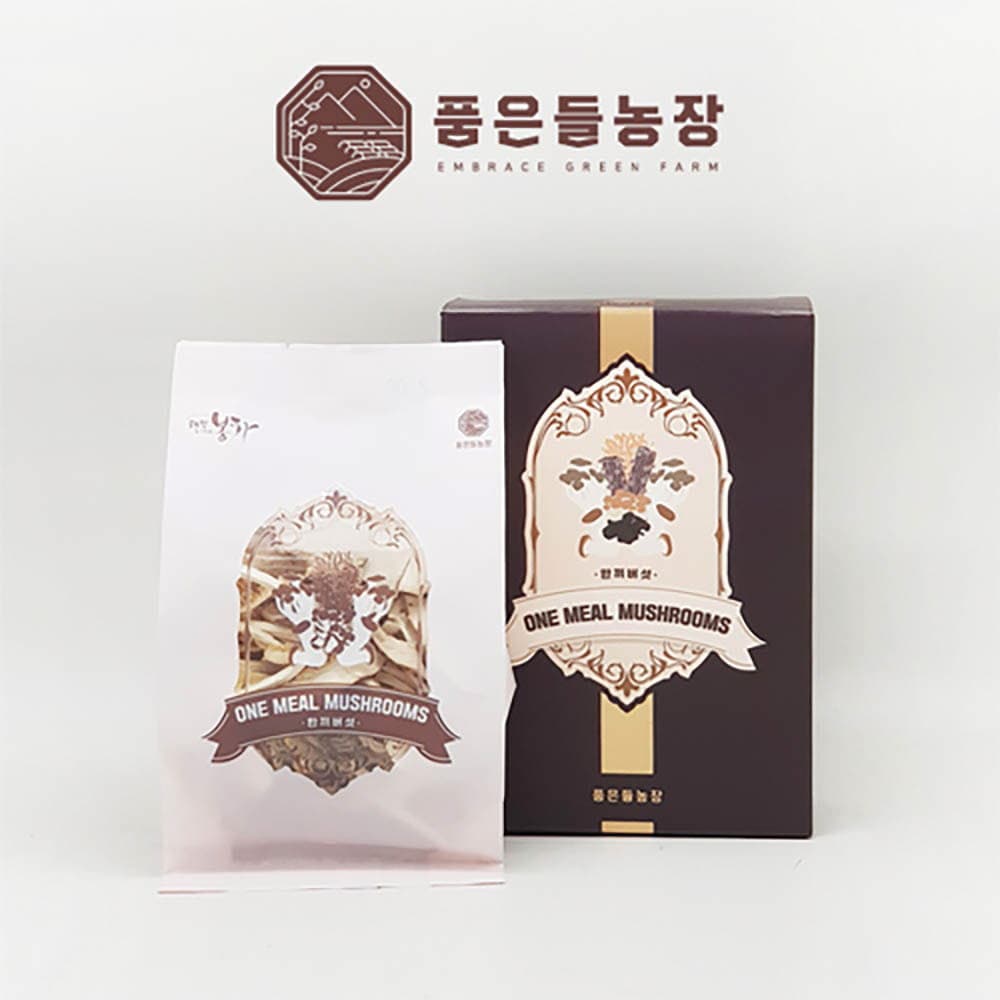 품은들농장 프리미엄 한끼버섯 싱글팩 1p (14g)