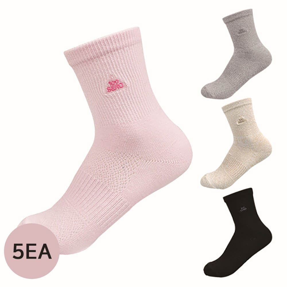 잔디로 다기능 여성양말 5EA (색상랜덤)