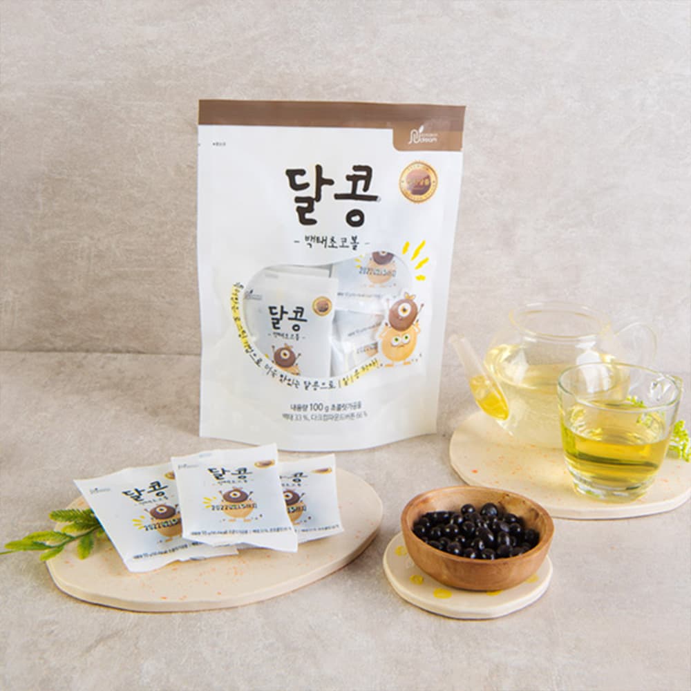 정선드림 달콩 백태초코볼 미니 1세트 (10gx10봉)