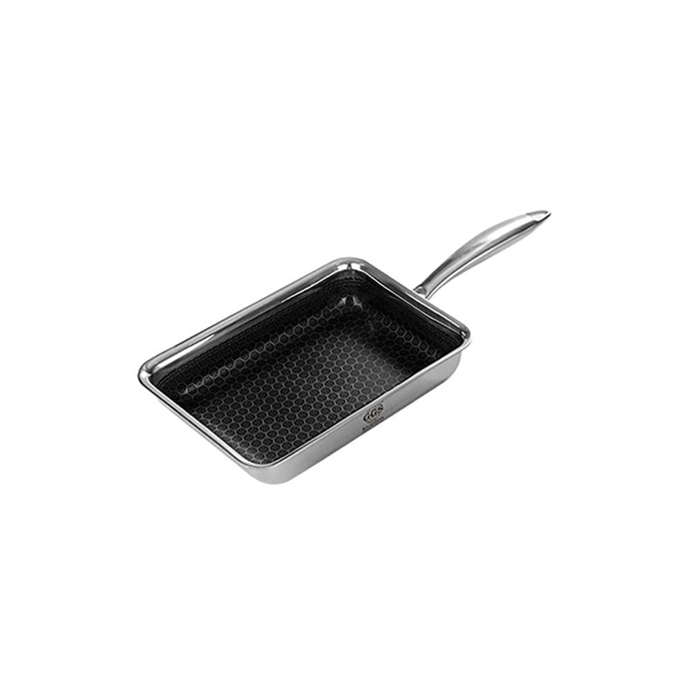 독일 GGS 부스트 헥사곤 통3중 통3중 에그팬 21*14cm