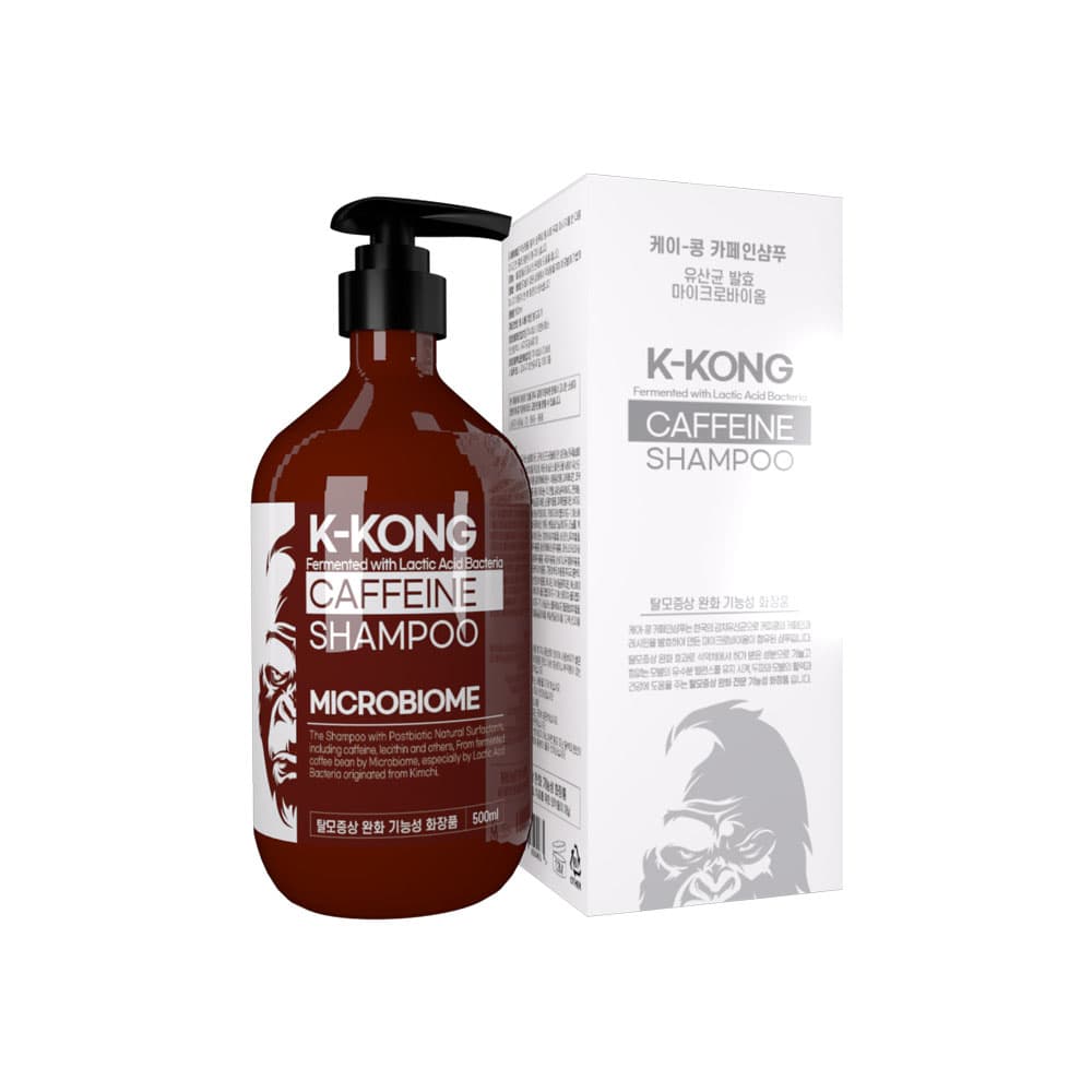 두손 마이크로바이옴 K-KONG 카페인샴푸 (500ml)