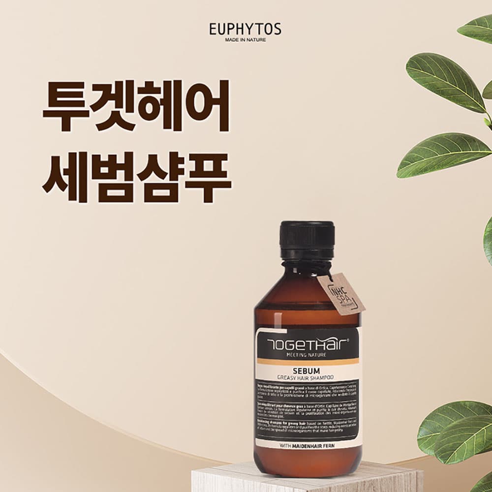투겟헤어 세범 샴푸 250ml (지성두피/유분제거)