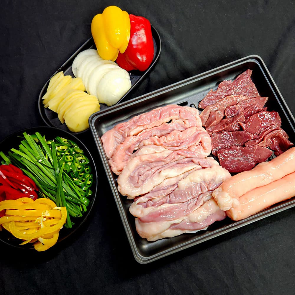 돼지갈비 흑마늘왕양념구이 4.0kg (400g-10개)/10인분 구성