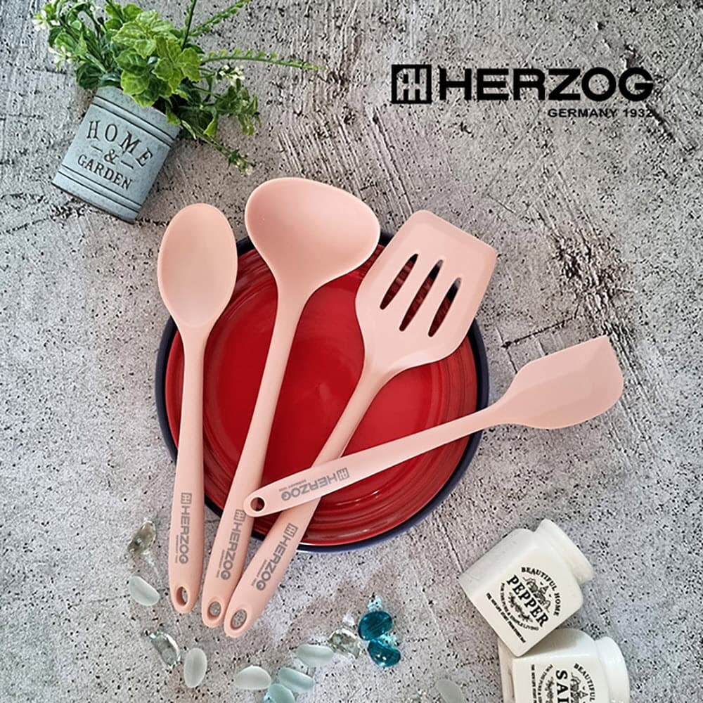 독일 헤르조그(HERZOG) 실리콘 조리도구 4종세트 CP-012