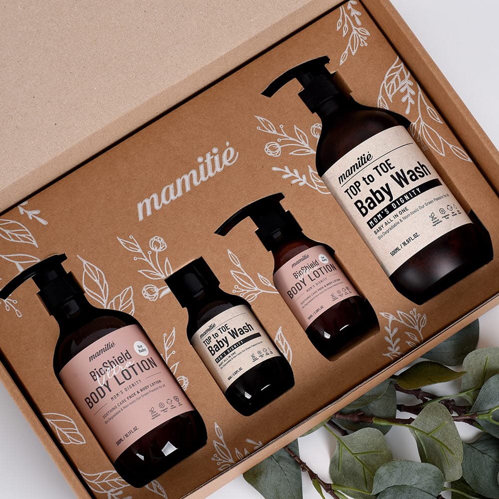 마미띠에 셋트 (베이비워시 500ml +바디로션 300ml)