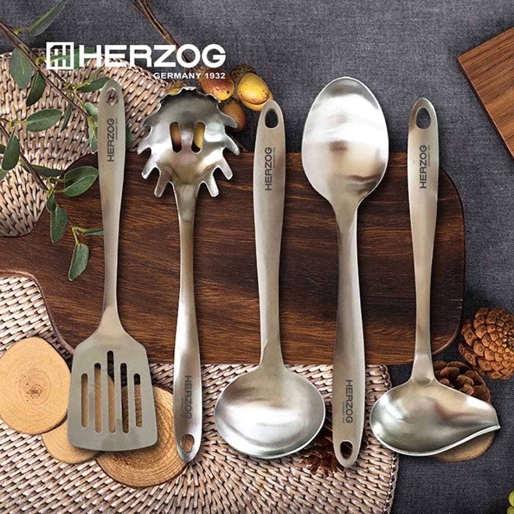 독일 헤르조그(HERZOG) 스테인레스 키친툴 5종세트 CP-017