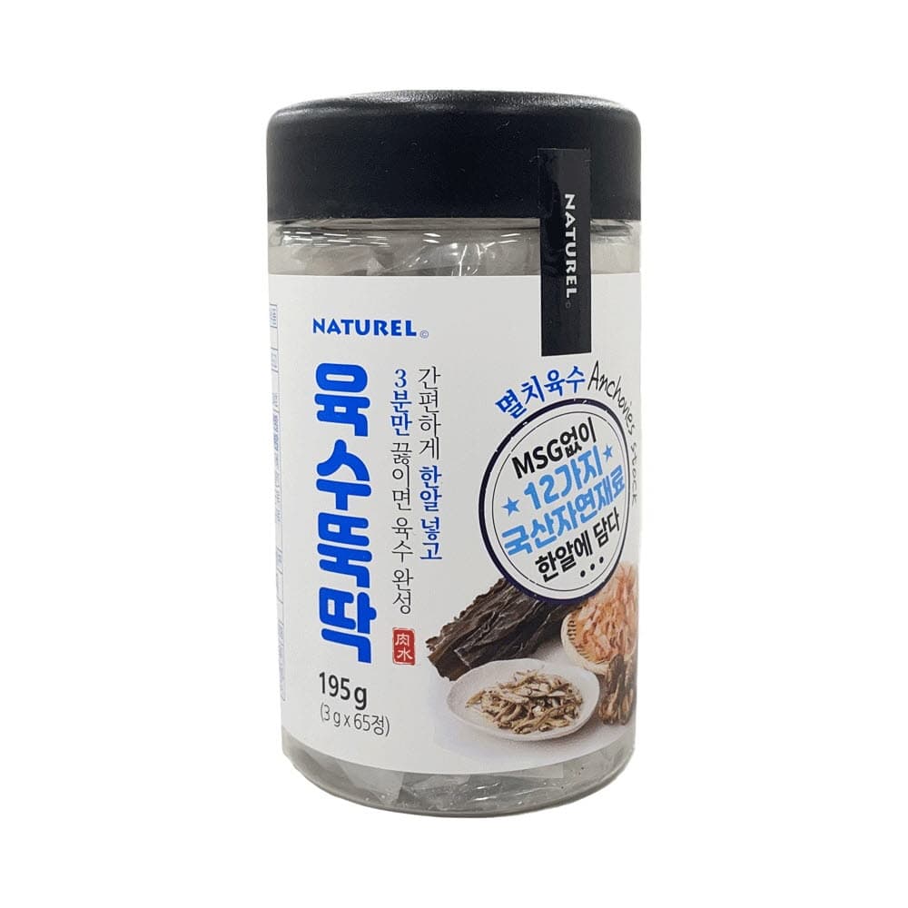 나뚜렐 육수뚝딱 대용량 3g x 65정