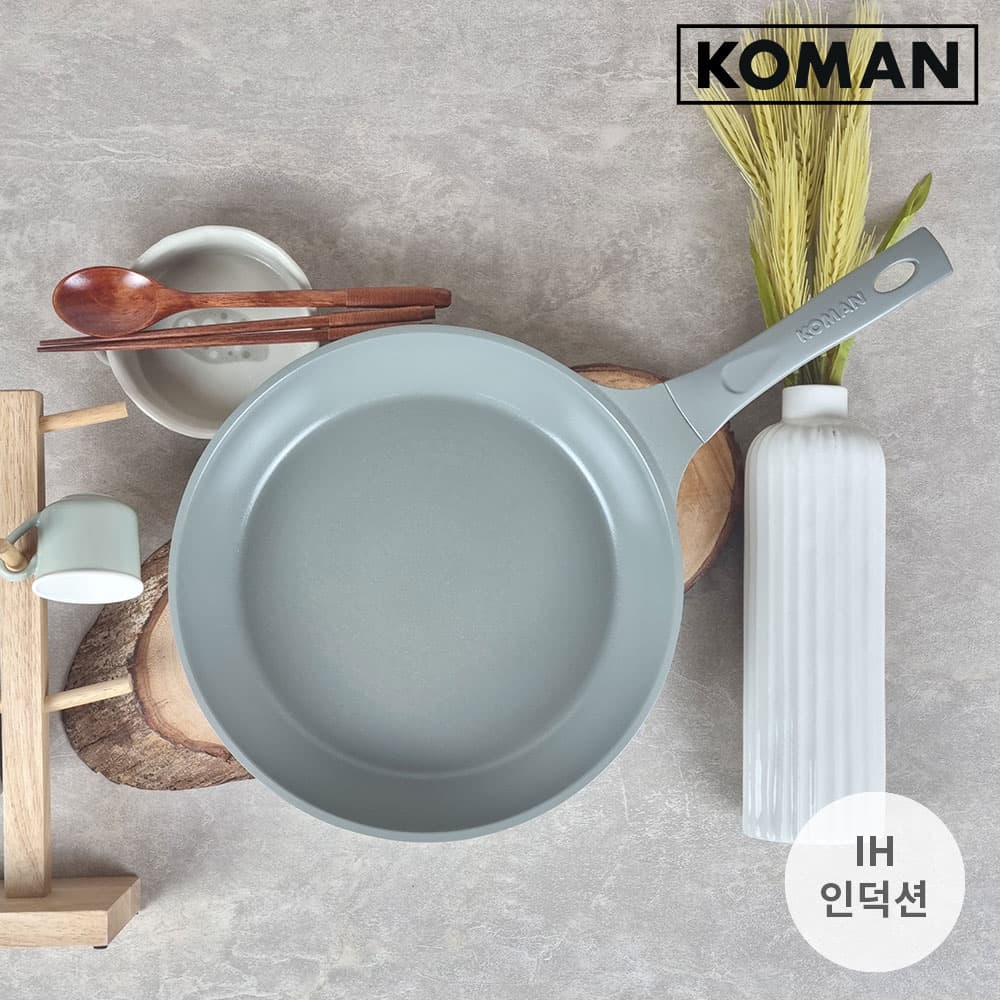 코맨 레이유 IH 세라믹코팅 프라이팬 28cm