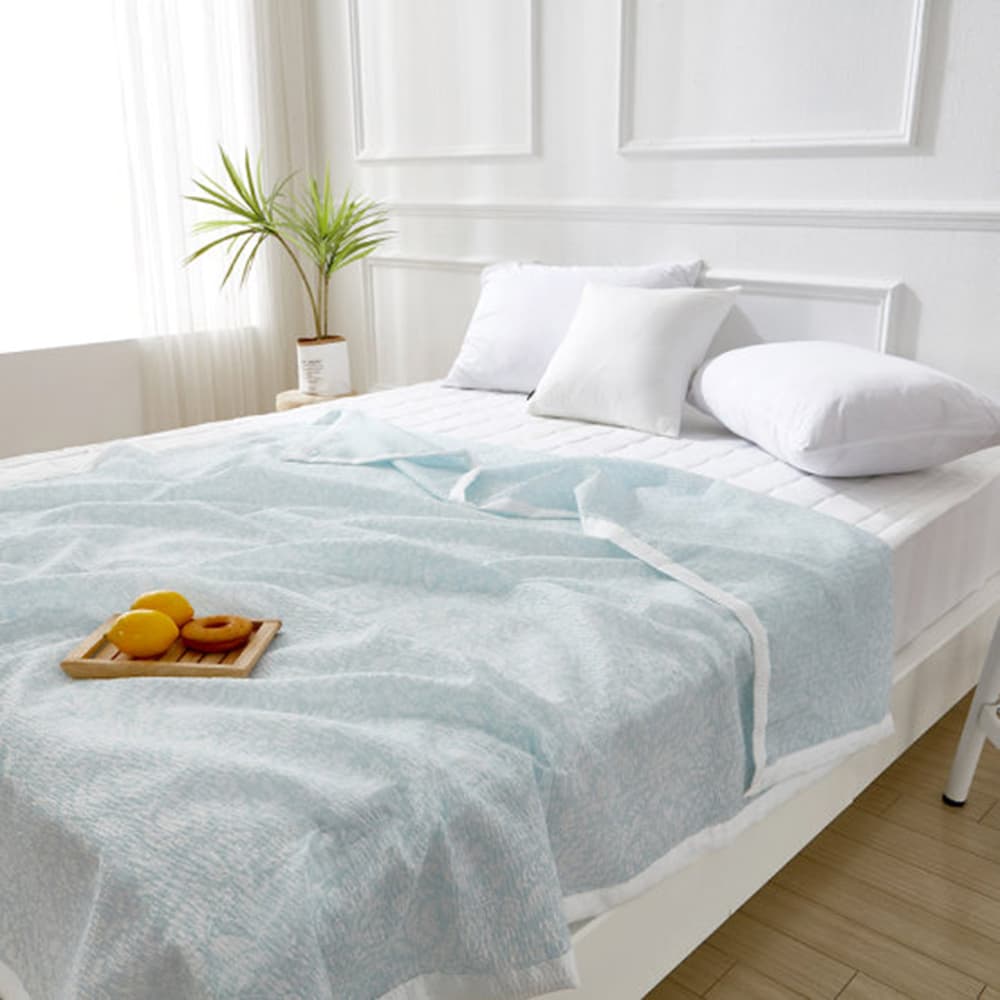 심플리홈 댄디시어서커 여름이불 Q