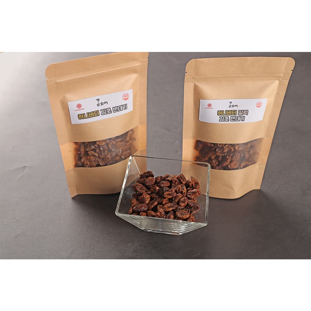 콩고미 허니버터 누에 번데기 100g X 3개