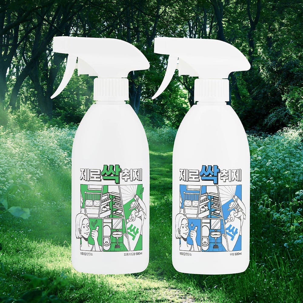 생활진단소 제로싹취제 (실내 탈취제) 냄새 제거 _ 본품 500mL (2종 택1)