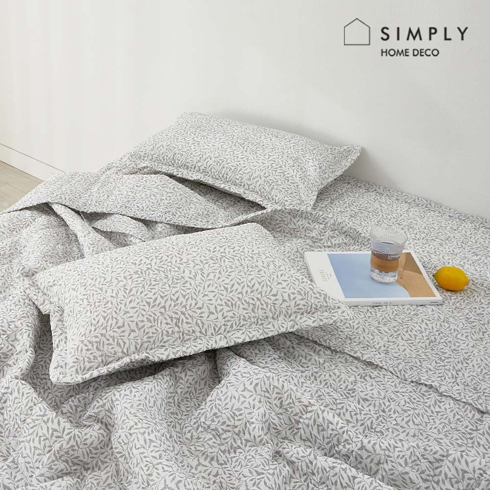 simply home 심플리홈 샤넌 시어서커 여름이불 Q + 베개커버 2P