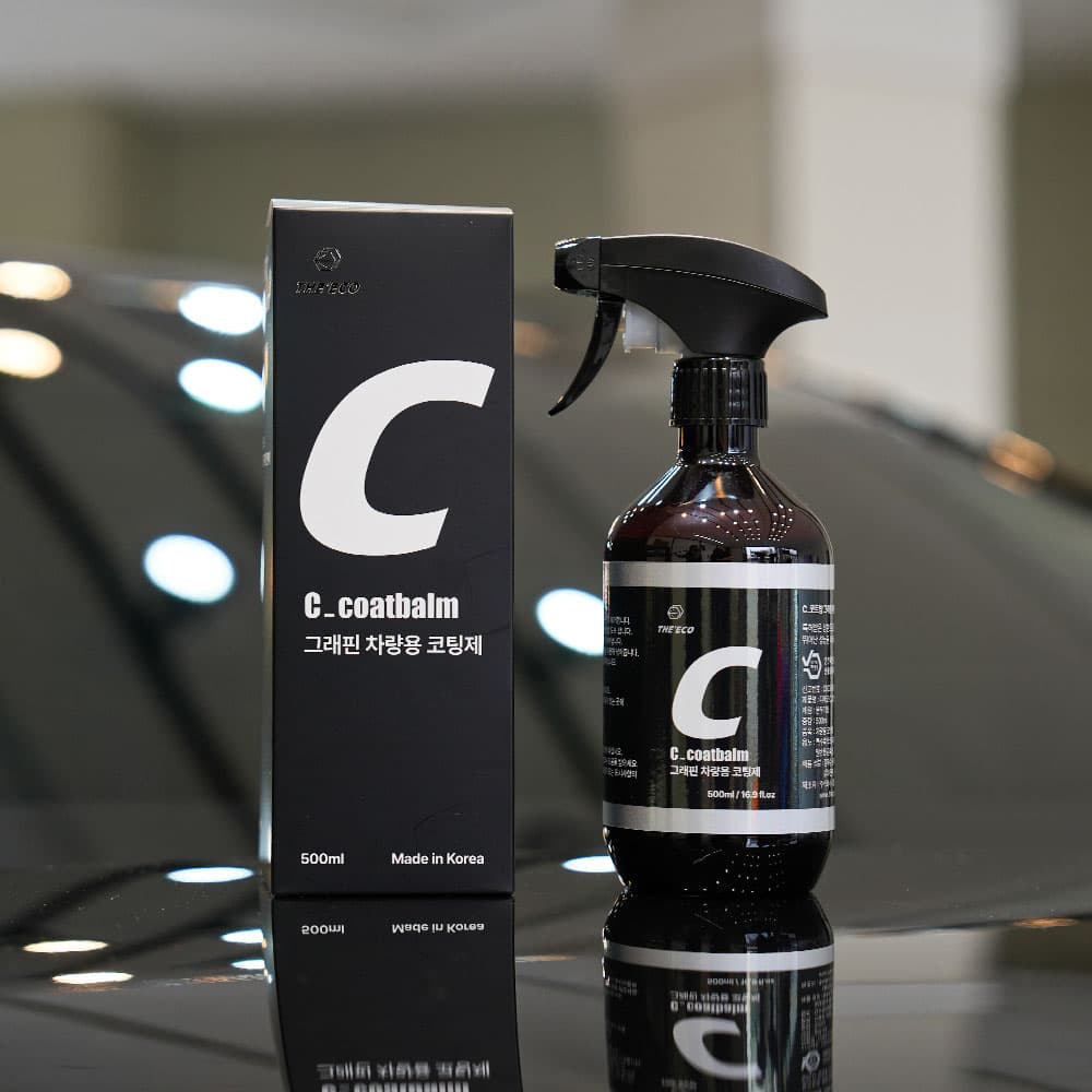 디에코 코트밤 세차용품 유리막 발수 코팅 자동차 광택제 500ml