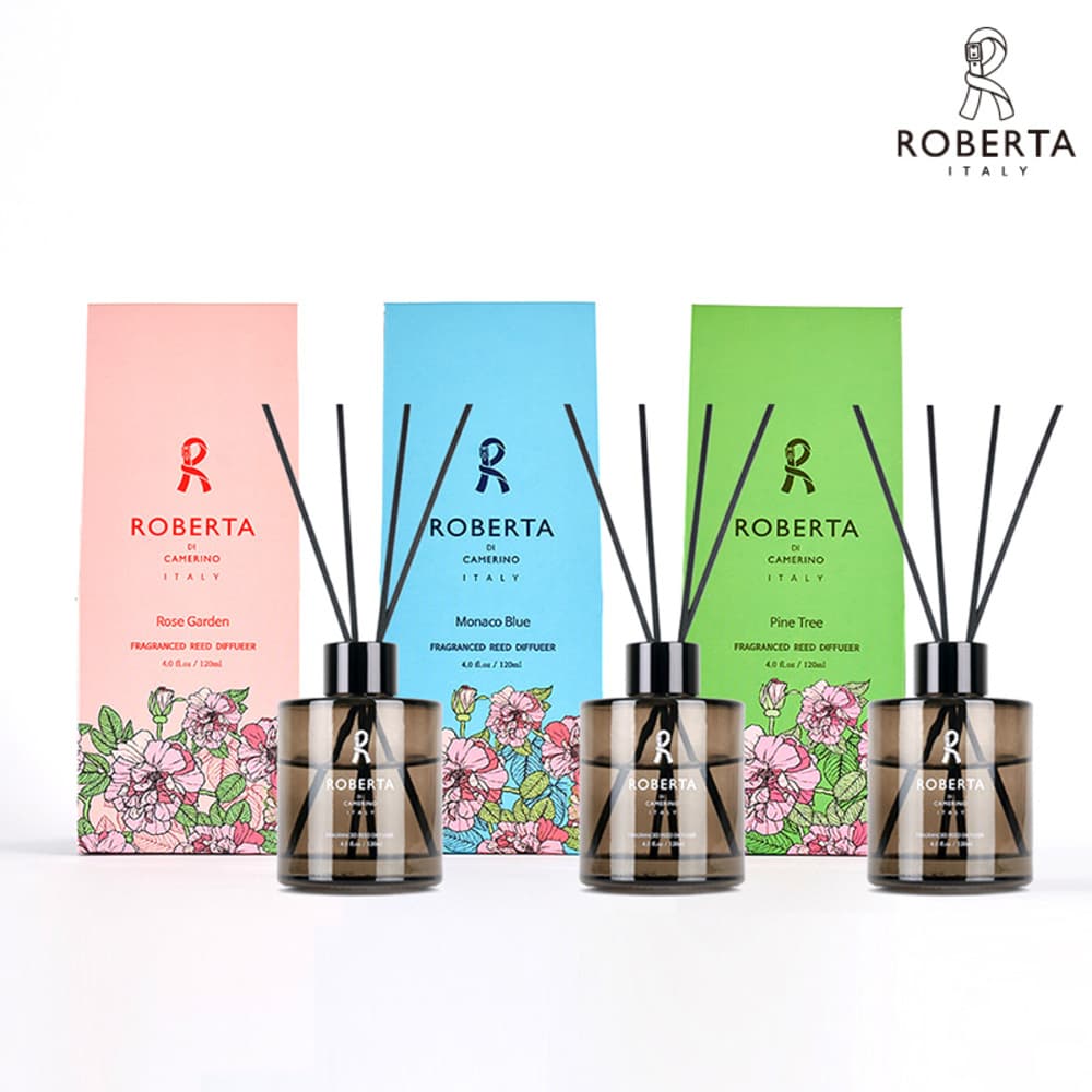 로베르타 에어로 퍼퓸 디퓨져 120ml 3종세트 NPDRBG1203