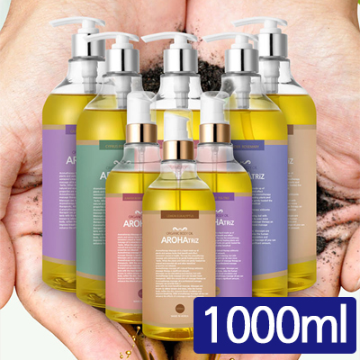 아로하트리즈 마사지 오가닉 바디 오일 1000ml 5종 택1 상세이미지